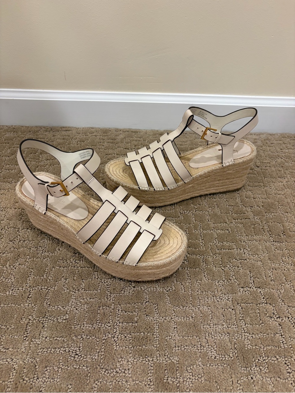 Tory Burch Espadrille Sandals Size 8